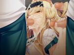  1girl 3boys blonde_hair blush breasts bukkake censored cum cum_in_mouth cum_on_body cum_on_breasts cum_on_clothes cum_on_hair facial fellatio game_asset gangbang group_sex hairband hairjob hand_on_another's_head handjob head_grab hetero irrumatio linaria_fairhyde long_hair mahou_shoujo_lucifer_ouka mosaic_censoring multiple_boys nobushito non-web_source official_art oral orange_eyes penis school_uniform self-datamine solo_focus variant_set visual_novel_cg yellow_eyes 