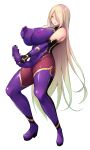  1girl bare_shoulders blonde_hair blush bodysuit boots breasts censored clenched_teeth covered_nipples elbow_gloves erection full_body futanari futanari_masturbation game_asset gloves gold_trim grabbing_own_breast hair_over_one_eye high_heels huge_breasts impossible_clothes kongeraatio large_variant_set leotard lipstick long_hair makeup masturbation mosaic_censoring ninja nipple_stimulation nipple_tweak non-web_source pantyhose penis purple_bodysuit purple_gloves purple_lips rokujou_sion self-datamine shiny_clothes simple_background skin_tight solo standing tachi-e taimanin_suit taimashi_ayano tears teeth thigh_boots thighhighs transparent_background tweaking_own_nipple variant_set very_long_hair 