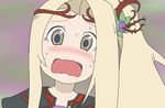  bad_id bad_pixiv_id blonde_hair blurry blush close-up depth_of_field embarrassed face flower hair_flower hair_ornament kid_icarus kid_icarus_uprising long_hair looking_at_viewer nachure nichijou nintendaa open_mouth plant purple_flower purple_rose rose side_ponytail sidelocks solo surprised sweat thorns upper_body very_long_hair vines wavy_mouth wide-eyed yellow_eyes 