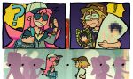  ! ... 1boy 1girl 6+others ? alternate_costume ambiguous_gender aubrey_(faraway)_(omori) aubrey_(omori) bag baseball_cap basil_(faraway)_(omori) basil_(omori) black-framed_eyewear blonde_hair blue_bag blue_eyes blush cellphone censored comedic_sweatdrop commentary_request double-parted_bangs glasses hair_between_eyes halo handbag hat hero_(faraway)_(omori) hero_(omori) highres holding holding_phone long_hair long_sleeves mosaic_censoring multiple_others omori open_mouth phone pink_hair rectangular_halo semi-rimless_eyewear sidelocks smartphone spanish_commentary speech_bubble spoken_exclamation_mark spoken_question_mark sunglasses sunny_(omori) under-rim_eyewear white_hat xerotonink 