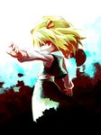  bad_id bad_pixiv_id blonde_hair red_eyes ribbon rumia sawayaka_samehada short_hair solo touhou 