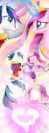  comic cutie_mark equine female feral friendship_is_magic heroes horn horse male mammal my_little_pony pony princess princess_cadance_(mlp) princess_cadence_(mlp) royalty shining_armor_(mlp) unicorn winged_unicorn wings 