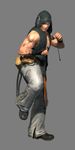  3d absurdres dead_or_alive dead_or_alive_5 highres hood hoodie muscle official_art rig_(dead_or_alive) rig_(doa) tattoo tecmo 