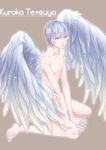  kuroko_no_basket kuroko_tetsuya male naked tagme wings 