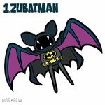  ambiguous_gender animated bat batman batman_(series) bins cosplay fangs flying mammal nintendo open_mouth pok&#233;mon pok&eacute;mon solo video_games wings zubat 