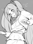  aouma bad_id bad_pixiv_id greyscale hatsune_miku highres long_hair monochrome open_mouth solo twintails very_long_hair vocaloid 