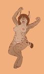  chubby clothed clothing feline female lynx mammal misresssparkles mistresssparkles open_mouth skimpy solo stretching topless transformation yawn yawning 