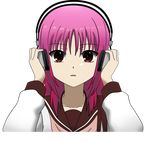  angel_beats! headphones iwasawa transparent_png vector_trace 