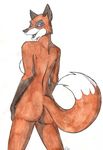  (film) anthrofied balto balto_(film) breasts canine female fox mammal open_mouth plain_background solo trickster white_background 
