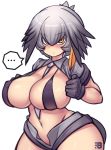  ... 1girl artist_logo bangs bare_arms between_breasts bikini_top bird_tail black_gloves black_hair blush breasts closed_mouth collared_shirt curvy erect_nipples eyebrows_visible_through_hair gloves grey_hair grey_neckwear grey_shirt grey_shorts groin hair_between_eyes hands_up highres hips huge_breasts kemono_friends korean_commentary low_ponytail medium_hair multicolored_hair navel necktie necktie_between_breasts open_clothes open_fly open_shirt open_shorts orange_hair rabbitbrush shiny shiny_hair shirt shoebill_(kemono_friends) short_shorts short_sleeves shorts side_ponytail simple_background skindentation slit_pupils solo spoken_ellipsis stomach upper_body white_background wide_hips wing_collar yellow_eyes 