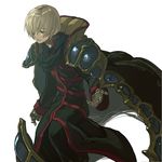  android bad_id bad_pixiv_id cape elona harusame_(rueken) male_focus mani_of_machine prosthesis prosthetic_arm solo 