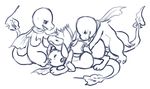  2012 anal anal_penetration charmander gay haychel male penetration pok&eacute;mon riolu sketch 