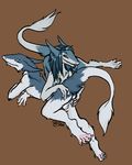  couple fingering fur grey ka&#039;shee ka'shee kashee lying sergal sha&#039;el sha'el shael sigil sigilgoat undertail white white_fur 