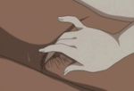  animated animated_gif dark_skin fingering onmyouji_ayakashi_no_megami pubic_hair pussy uncensored yuri 