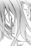  bad_id bad_pixiv_id blush close-up copyright_request greyscale hitotose_rin monochrome sexually_suggestive solo stickam 