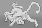 4_toes 5_fingers 69_position anthro anthro_on_anthro anthro_penetrated anus athletic balls big_balls biped bodily_fluids butt butt_grab claws cougar cum digitigrade duo erection eyebrows feet felid feline felis fellatio female female_penetrated fingers forced forced_oral fur genital_fluids genitals grey_background hair hand_on_butt hand_on_leg hi_res humanoid_genitalia leg_grab leopard line_art long_tail looking_back lying male male/female male_penetrating male_penetrating_female mammal markings monochrome muscular muscular_male ned_poynter nude on_back open_mouth oral oral_penetration pantherine pawpads paws penetration penile penis raised_tail raubr1tter sex sheila_monaghan short_hair simple_background smile spread_legs spreading standing tail toes tongue tongue_out