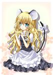  animal_ears bad_id bad_pixiv_id cheese food harukaruha highres kirisame_marisa mouse_ears mouse_tail solo tail touhou 