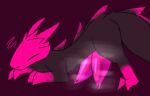 2_penises animal_genitalia animal_penis arched_back ass_up back_spikes big_penis big_tail black_body claws erection eyes_closed feral genitals glistening glistening_genitalia glistening_penis head_spikes hemipenes lizard_(rain_world) male markings midnightpurrs multi_genitalia multi_penis musk musk_clouds musky_penis penis pink_body pink_claws pink_head pink_lizard_(rain_world) pink_markings pink_penis pink_spikes rain_world slit_penis solo spiked_tail spikes spikes_(anatomy) tail tapering_penis videocult