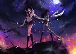  back_bow bad_id bad_pixiv_id bishoujo_senshi_sailor_moon black_hair bob_cut boots bow bug butterfly elbow_gloves garnet_rod gloves green_hair half_updo high_heels holding holding_spear holding_staff holding_weapon insect jewelry knee_boots legs long_hair long_legs magical_girl meiou_setsuna multiple_girls nako_(nonrain) outer_senshi polearm purple_background purple_footwear purple_sailor_collar purple_skirt red_bow sailor_collar sailor_pluto sailor_saturn sailor_senshi sailor_senshi_uniform shoes short_hair silence_glaive skirt spear staff tiara tomoe_hotaru weapon white_gloves 