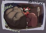 2025 ambiguous_anthro ambiguous_gender ambiguous_pred anthro anthro_pred arms_back ashe_(kibibyte) bell bell_collar belly belly_on_ground big_belly biped black_belly black_body black_ears black_eyebrows black_face black_fur black_nose black_text black_tuft bloated blorp bodily_fluids bodily_noises border burning_sensation calling_for_help cheek_tuft churn clothed clothed_ambiguous clothed_anthro clothing collar curved_text dark_stockings dark_thigh_highs dialogue digestion digestion_noises digital_media_(artwork) digital_painting_(artwork) domestic_cat drooling english_description english_text eyebrows eyes_closed face_imprint facial_tuft fan_(object) fatal_vore feet felid feline felis floating_whiskers fully_inside fur furniture glorsh green_text grunting hair hand_imprint hanging_tongue heart_reaction heart_symbol hearts_around_head heat_(temperature) hi_res hood_down hoodie huge_belly hyper hyper_belly imminent_death imprint ineffective_clothing inside jingle_bell jingle_bell_collar legwear mammal monotone_belly monotone_clothing monotone_face monotone_hair monotone_hoodie monotone_legwear monotone_stockings monotone_thigh_highs monotone_topwear motion_lines mph! muffled multiple_prey no_underwear on_sofa onomatopoeia open_mouth painting_(artwork) pointy_ears prick_ears red_clothing red_heart red_hoodie red_legwear red_stockings red_thigh_highs red_topwear rumbling_stomach saliva same_size_vore shaded shadow short_hair signature sitting sitting_on_sofa sofa soft_shading soft_vore solo sound_effects stockings struggling struggling_prey sweat sweaty_body talking_to_another talking_to_pred tcsrjx text thigh_highs tired tongue tongue_out too_hot topwear tuft twitter_handle unseen_prey unwilling_prey vore vowelless vowelless_sound_effect vowelless_vocalization white_feet white_hair white_text_outline wind wrinkles_in_clothes