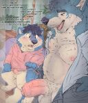 2025 age_difference anthro anthro_on_anthro areola baileyx ball_size_difference balls barefoot belly big_balls big_muscles big_penis blush bottomless bottomless_anthro bottomless_male bottomwear canid canine canis claws clothed clothing comparing comparing_penis dialogue digitigrade domestic_dog duo english_text erection father_(lore) father_and_child_(lore) father_and_son_(lore) feet flustered foreskin fur genitals glans hair hi_res hoodie huge_balls huge_penis humanoid_genitalia humanoid_penis humiliation implied_infidelity incest_(lore) infidelity inside male male/male mammal motion_lines musclegut muscular muscular_anthro muscular_male narrowed_eyes navel nipples open_clothing open_mouth open_shirt open_smile open_topwear pants parent_(lore) parent_and_child_(lore) parent_and_son_(lore) pecs penis penis_humiliation penis_size_difference shirt size_difference small_balls small_penis small_penis_humiliation smile son_(lore) standing teeth text thick_penis throbbing throbbing_penis tongue topwear tuft unretracted_foreskin unzipped vein zipper