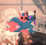 animal_genitalia animated antennae_(anatomy) anthro bestiality big_penis digital_media_(artwork) duo female feral feral_penetrating feral_penetrating_humanoid from_behind_position genital_slit genitals happy humanoid humanoid_on_feral humanoid_penetrated hunter_(rain_world) iloveslutyshortstax iterator_(rain_world) knot large_penetration looks_to_the_moon_(rain_world) lying machine male male/female on_model on_side paws penetration penis pixel_(artwork) pixel_animation rain_world robot robot_humanoid scritches sex slugcat swishing_tail tail third-party_edit vaginal vaginal_penetration videocult wire_hair