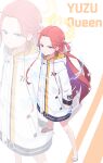  &gt;:( 1girl absurdres ahoge arm_at_side bare_legs blue_archive blue_eyes bow braid character_name chinese_commentary clenched_hand closed_mouth coat commentary electricity forehead full_body hair_behind_ear hair_bow halo highres hood hood_down hooded_coat long_hair long_sidelocks long_sleeves looking_at_viewer millennium_science_school_logo multicolored_coat one_side_up orange_background orange_hair pocket power_symbol sandals sidelocks single_braid slides solo standing t-hou two-tone_background v-shaped_eyebrows white_background white_bow white_coat white_sandals yellow_coat yellow_halo yuzu_(blue_archive) zoom_layer 