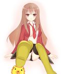  bad_id bad_pixiv_id brown_hair highres kirifrog mammon open_clothes red_eyes sakutarou solo stakes_of_purgatory umineko_no_naku_koro_ni 