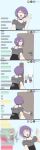  3girls :3 absurdres animal_ear_hairband animal_ears bang_dream! bang_dream!_it&#039;s_mygo!!!!! bdsm black_choker black_skirt blonde_hair blue_hair breasts cat_ear_hairband cat_ears chihaya_anon choker cleavage closed_eyes commentary dated_commentary fake_animal_ears fake_screenshot finger_heart grey_shirt hairband highres kneehighs long_hair mortis_(bang_dream!) mortis_(costume)_(bang_dream!) mortis_(persona)_(bang_dream!) multiple_girls off-shoulder_shirt off_shoulder open_mouth pink_eyes pink_socks purple_hair restrained shirt short_hair short_sleeves skirt socks togawa_sakiko wakaba_mutsumi walk-in white_shirt yuri yuutenji_nyamu yzj21333 