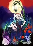  alice_margatroid book hairband lamp sitting solo touhou xexu 