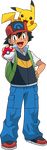  1boy child highres pikachu poke_ball pokeball pokemon pokemon_(anime) satoshi_(pokemon) 