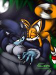  big_breasts breasts canine crossgender cum cum_inside doggystyle eyes_closed female fox from_behind green_eyes lactating male mammal miles_prower nipples nude orgasm penetration penis pherociouseso sega sex sonic_(series) sonic_the_werehog sonic_unleashed straight 