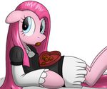  candy clothing dress equine female friendship_is_magic hair horse long_hair looking_at_viewer mammal my_little_pony pink_hair pinkie_pie_(mlp) pony solo tg-0 