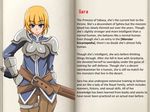  armor blonde_hair blue_eyes character_profile mon-musu_quest! tagme translated 