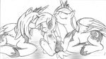  balls cub cutie_mark equine erection female feral friendship_is_magic greyscale group hair horn horse horsecock licking long_hair male mammal monochrome my_little_pony penis pipsqueak_(mlp) pony princess_luna_(mlp) smile straight tg-0 tiara tongue unicorn winged_unicorn wings young 