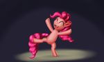  alexmakovsky black_background equine eyes_closed female friendship_is_magic hair horse mammal my_little_pony open_mouth pink_hair pinkie_pie_(mlp) plain_background pony simple_background solo tongue 