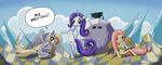  abstract abstract_background alexmakovsky amber_eyes ambiguous_gender angel_(mlp) anthro blonde_hair blue_eyes cloud clouds crossover cutie_mark derp derpy_hooves_(mlp) dialog dialogue english_text equine eyewear female feral floor fluttershy_(mlp) food friendship_is_magic hair hat hi_res horn horse lagomorph lord_of_the_rings mammal mountain muffin my_little_pony necklace pegasus pink_hair pony purple_hair rabbit rarity_(mlp) rock sunglasses text tom_(mlp) unicorn wings 