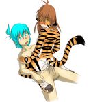  anal_penetration blush breasts feline female flora_(twokinds) human keidran male mammal nude paws penetration penis plain_background sex straight tiger tom_fischbach trace_legacy twokinds webcomic 