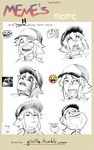  awesome_face baseball_cap english gina_chacon hat highres long_hair male_focus meme n_(pokemon) open_mouth pokemon pokemon_(game) pokemon_bw ponytail solo troll_face 