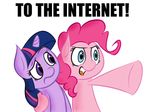  dialogue english_text equine female feral friendship_is_magic hair horn horse mammal meme multi-colored_hair my_little_pony pinkie_pie_(mlp) pony reaction_image text twilight_sparkle_(mlp) unicorn 