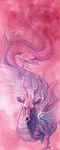  cervine chinese_dragon deer dragon hibbary horn hybrid looking_at_viewer male mammal pink pink_horn pink_theme scalie scetch sketch solo traditional_media what 