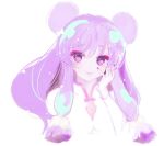  double_bun long_hair purple_hair ranma_1/2 shampoo_(ranma_1/2) 