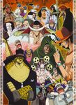  6+boys adjusting_glasses animal_ears arlong armor bartholomew_kuma baseball_cap beard bellamy bird black_hair black_shirt blonde_hair boa bracelet buggy_the_clown calendar cape captain_kuro cigar coby crossed_arms cyborg don_krieg donquixote_doflamingo dracule_mihawk earrings edward_newgate electricity enel facial_hair facial_mark facial_markings feather_boa formal foxy foxy_(one_piece) freckles glasses gloves goatee hat hattori_(one_piece) ice jewelry kaku_(one_piece) kobi kuro_(one_piece) kuzan_(aokiji) leopard_print male male_focus marine marshall_d_teach monkey_d_dragon monster_boy multiple_boys muscle necklace necktie official_art one_piece pandaman pigeon pink_hair pirate portgas_d_ace purple_hair red_hair rob_lucci scar sengoku_(one_piece) shanks shichibukai shirt shoulder_perch sleep_mask smoker smoking spandam suit sunglasses sword tattoo tongue topless wapol weapon white_hair 