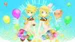  animal bird kagamine_len kagamine_rin miwasiba vocaloid wings 