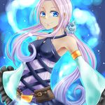  breasts duel_monster lavender_hair ritua_natalia shell smile yu-gi-oh! 