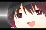  brown_eyes brown_hair hair_tubes hakurei_reimu ichiyan open_mouth short_hair solo sweatdrop touhou yukkuri_shiteitte_ne 