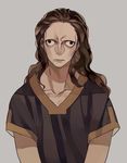  bad_id bad_pixiv_id black_eyes black_hair caster_(fate/zero) dearest24 fate/zero fate_(series) grey_background long_hair male_focus simple_background solo 