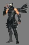  1boy 3d absurdres dead_or_alive dead_or_alive_5 fingerless_gloves gloves highres male male_focus ninja ninja_gaiden official_art ryu_hayabusa scarf solo sword tecmo weapon 