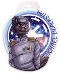  badge brown_eyes canine hat male mammal michael_blackstar michael_clackstar plain_background scan smile soldier solo star_wars uniform white_background wielder wolf 