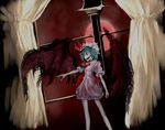  bat_wings godspeedyou moon red_moon remilia_scarlet solo touhou wings 